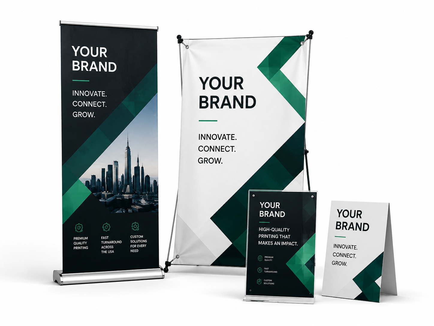 Banners and backdrops