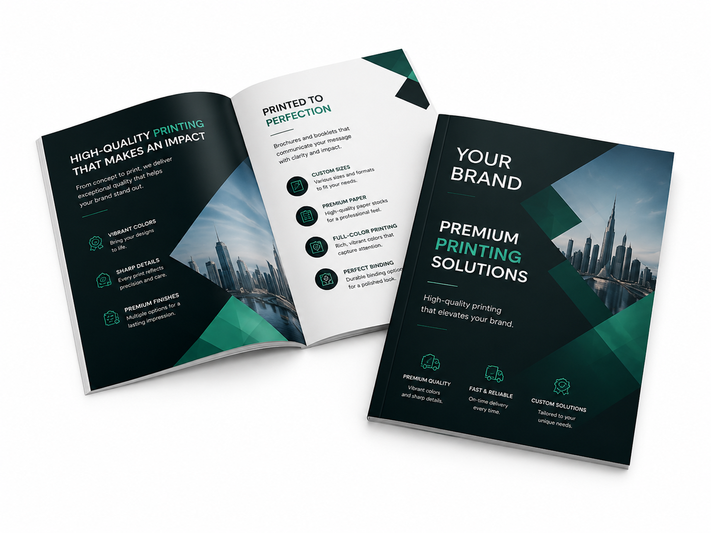 Brochures and booklets