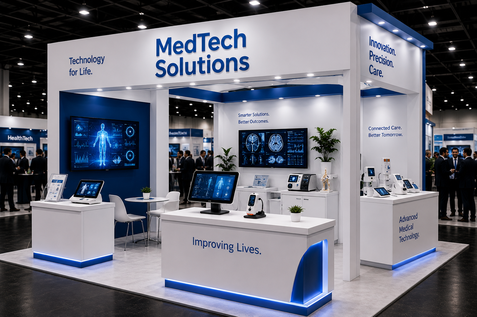 Consumer goods booth